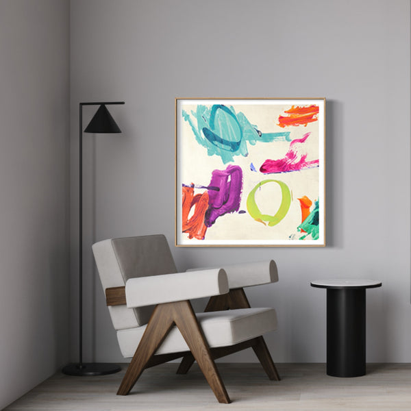 Haru Ikeda| Colourful depictions | Framed Wall Art print| A4-A0