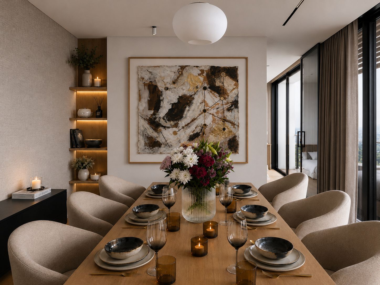 Linksfield residence wall decor and framed art