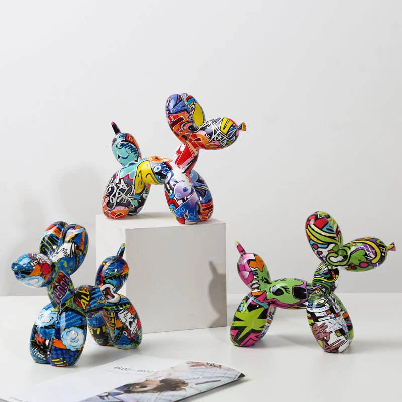 Graffiti Balloon Dog | Sculpture