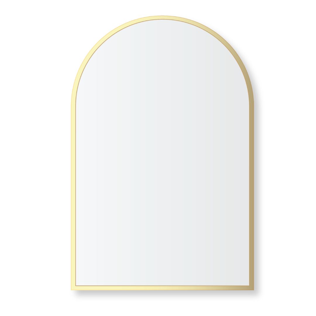 Aluminium Framed Arch Mirrors