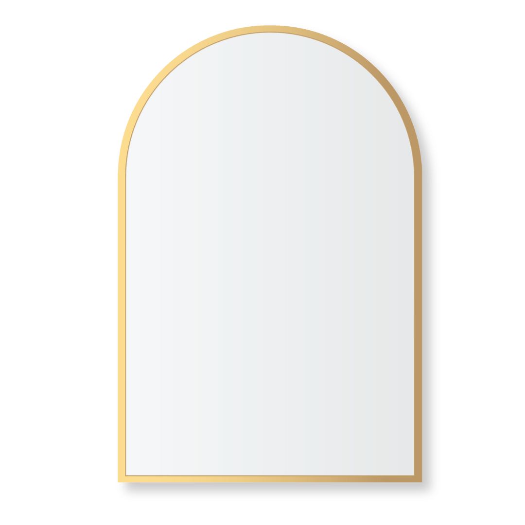 Aluminium Framed Arch Mirrors