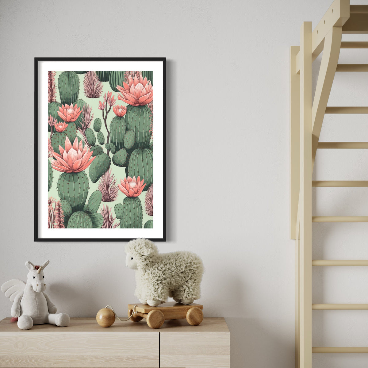 Cacti In Pink