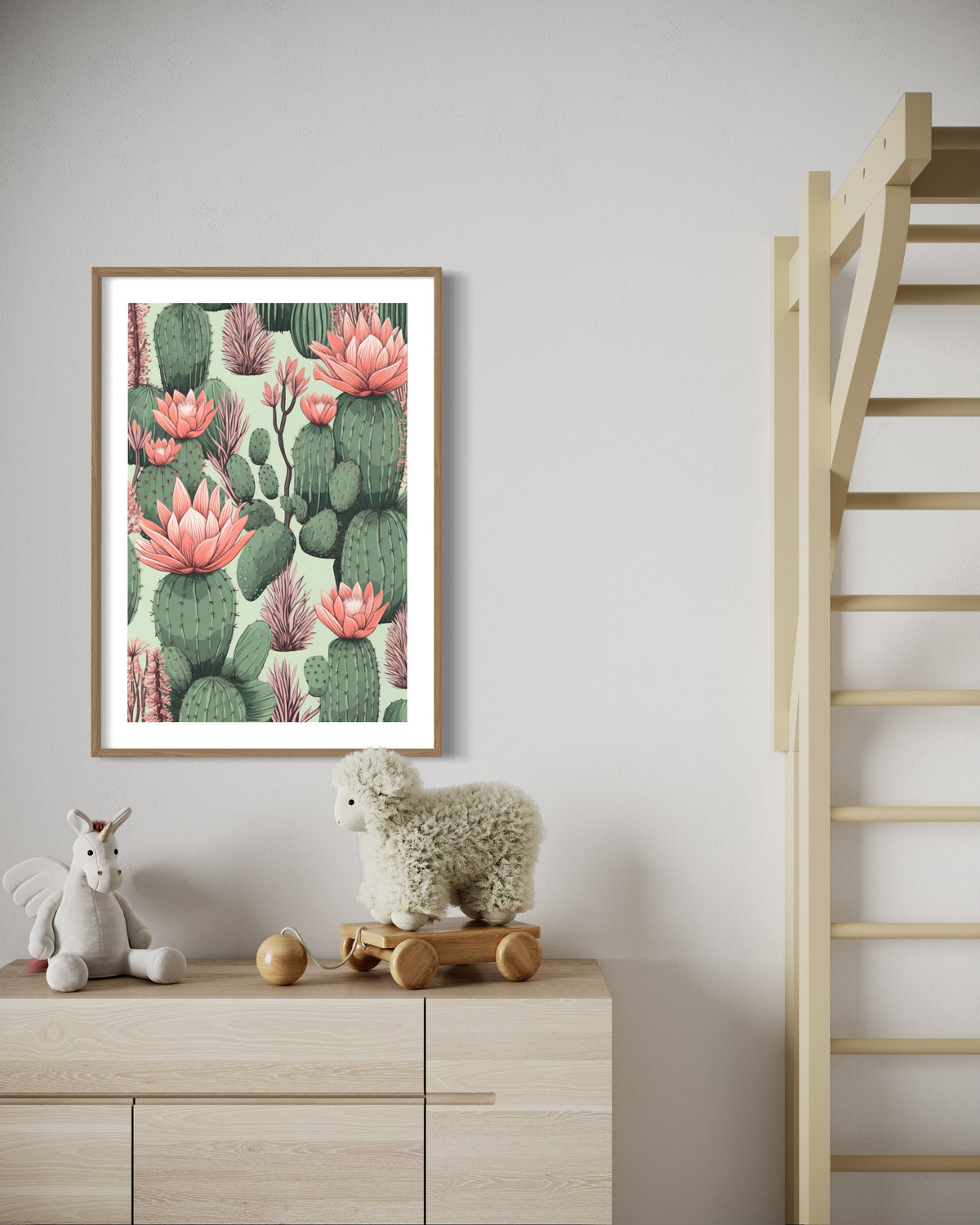 Cacti In Pink