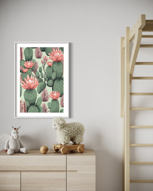 Cacti In Pink