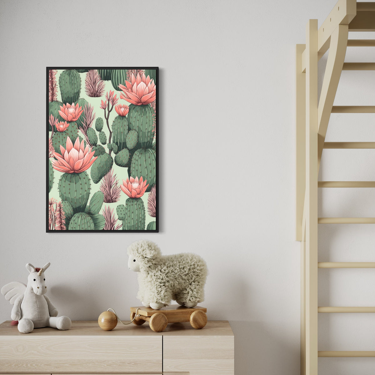 Cacti In Pink