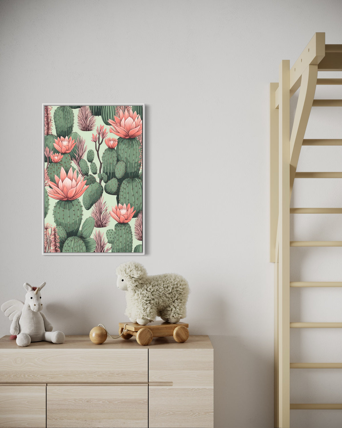 Cacti In Pink