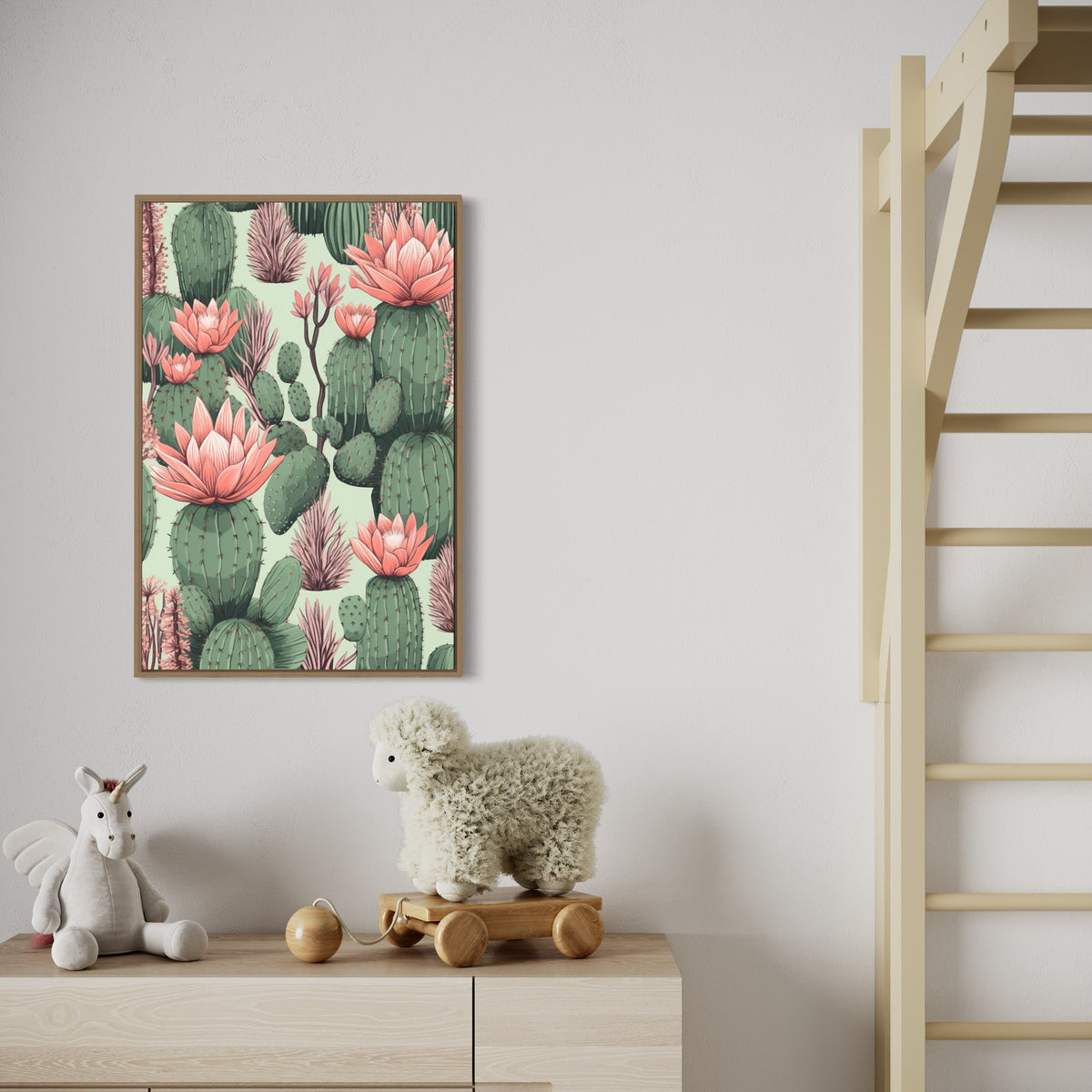 Cacti In Pink