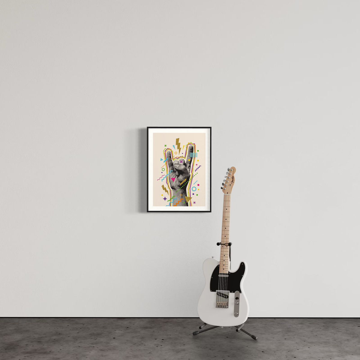 Digital Gallery Wall Guide + Single Frame