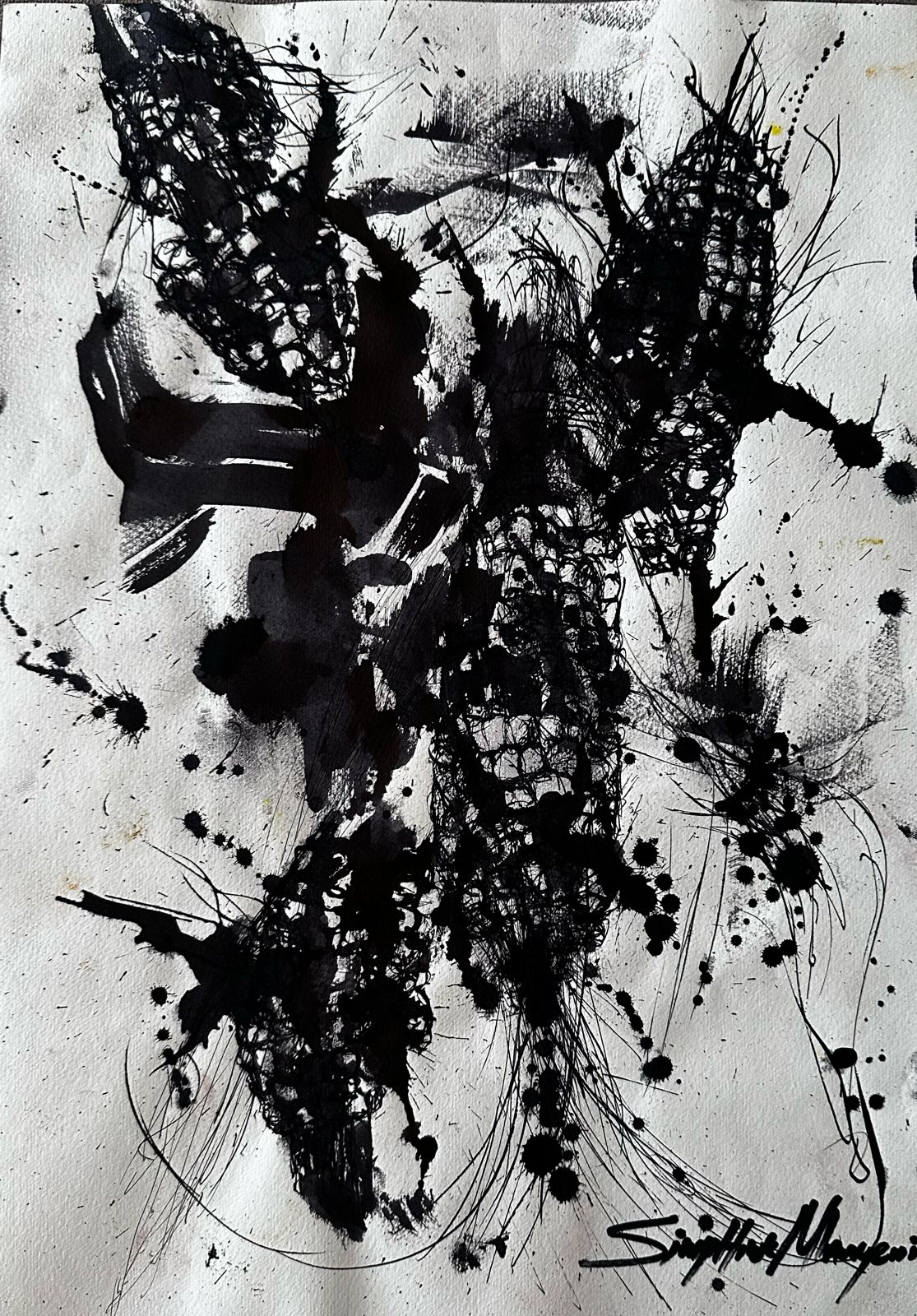 Flying | Original aartwork by Simphiwe Mlangeni