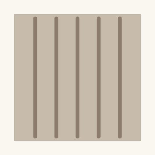 Luna Femma 26x142 groove profile diagram, LunaThermo-D thermally modified timber cladding
