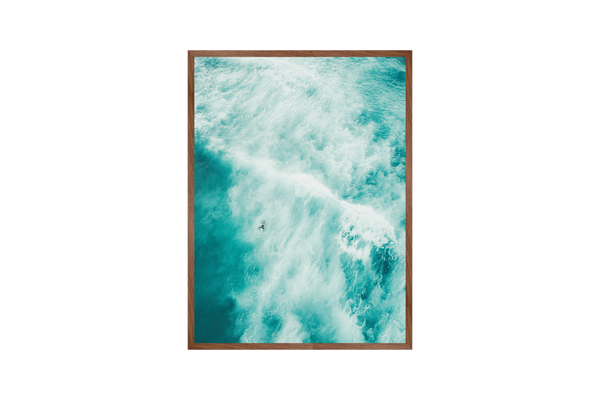 Ocean Breeze | Wall Art | 30mm deep solid Kiaat wood frame|