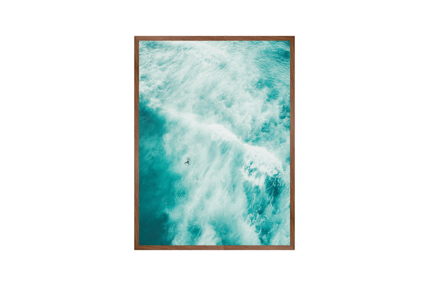 Ocean Breeze | Wall Art | 30mm deep solid Kiaat wood frame|