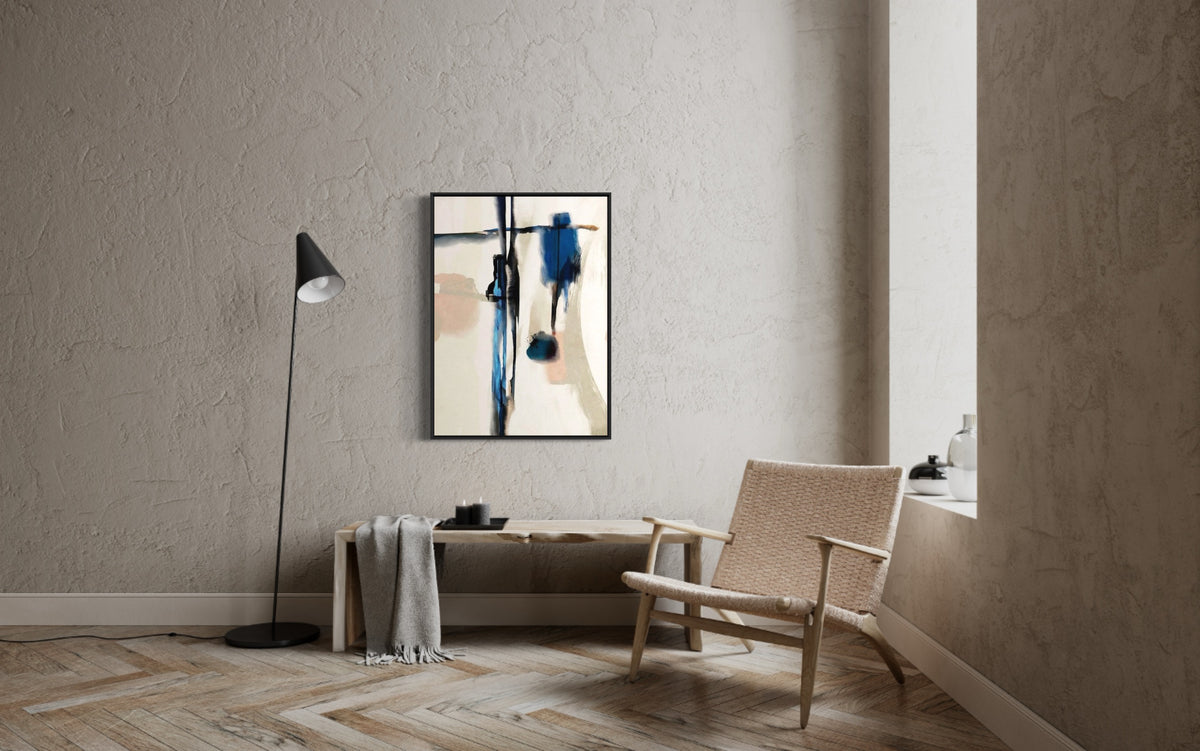 Charcoal Dreams | Framed Wall Art Print | A3-A0