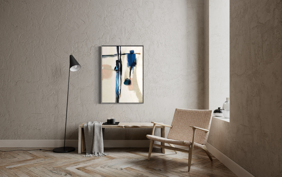 Charcoal Dreams | Framed Wall Art Print | A3-A0