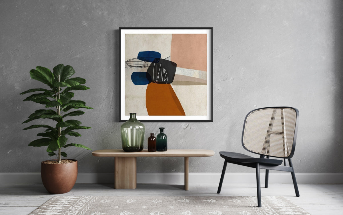 Dusky | Framed Wall Art Print | A4-A0