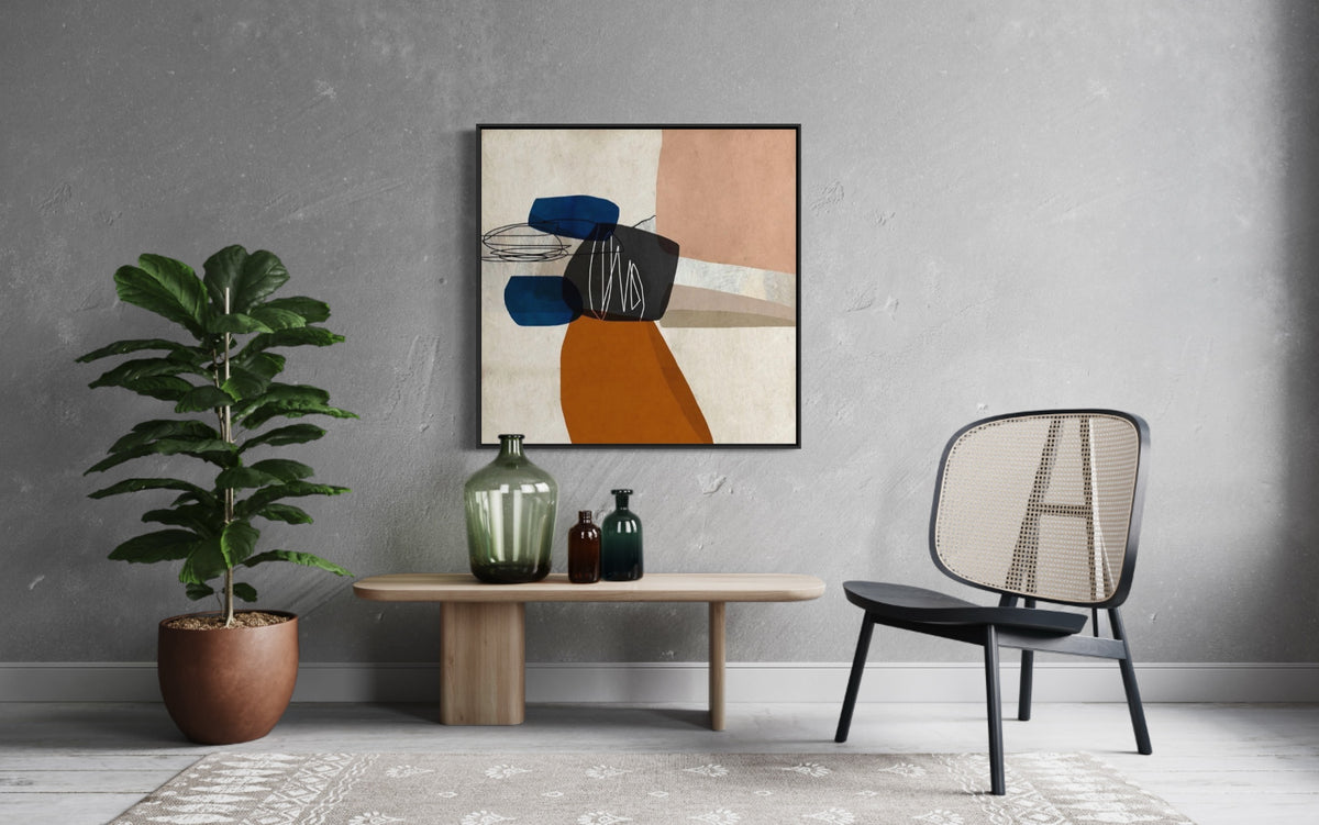 Dusky | Framed Wall Art Print | A4-A0