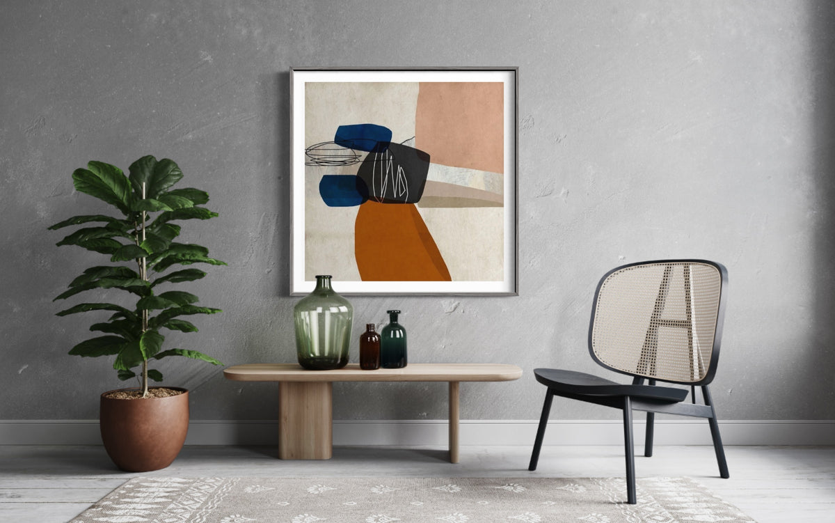 Dusky | Framed Wall Art Print | A4-A0