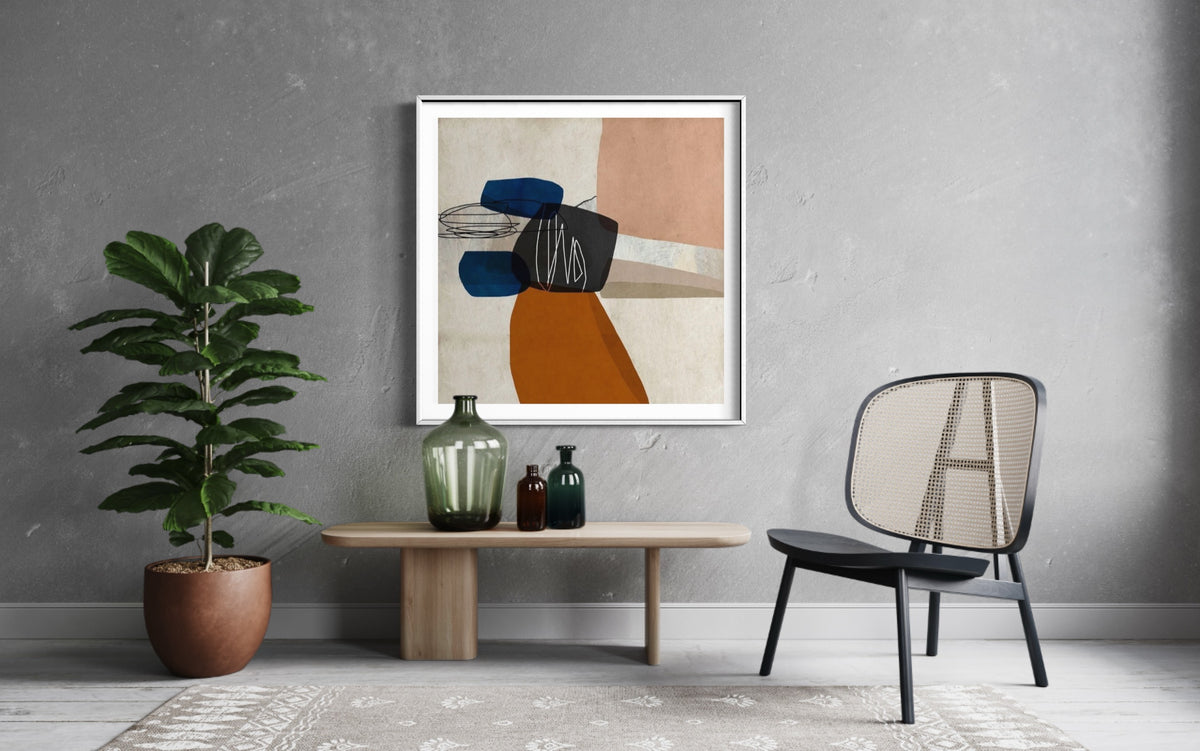 Dusky | Framed Wall Art Print | A4-A0
