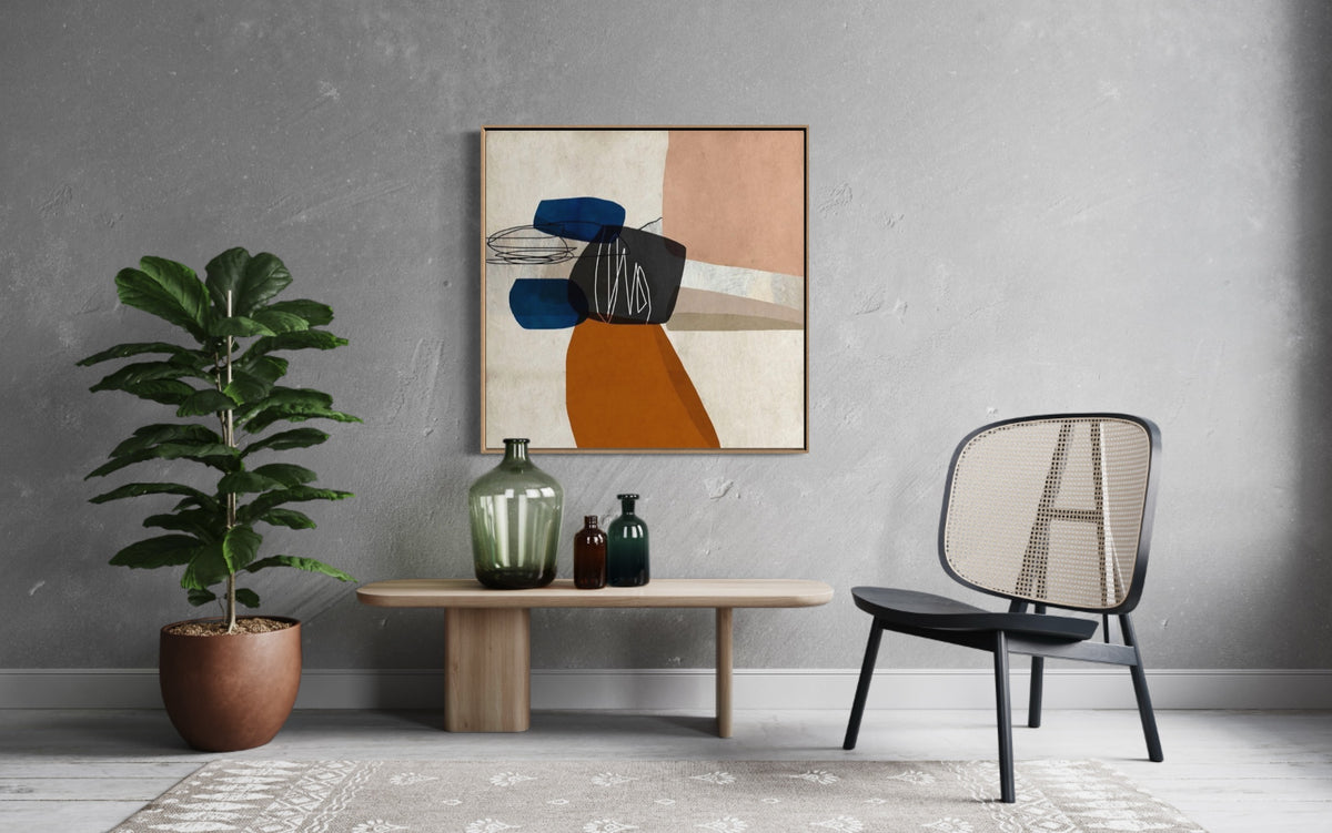 Dusky | Framed Wall Art Print | A4-A0