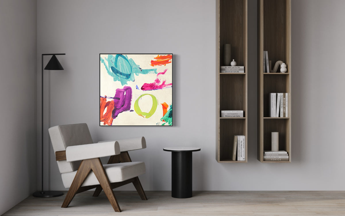 Haru Ikeda| Colourful depictions | Framed Wall Art print| A4-A0
