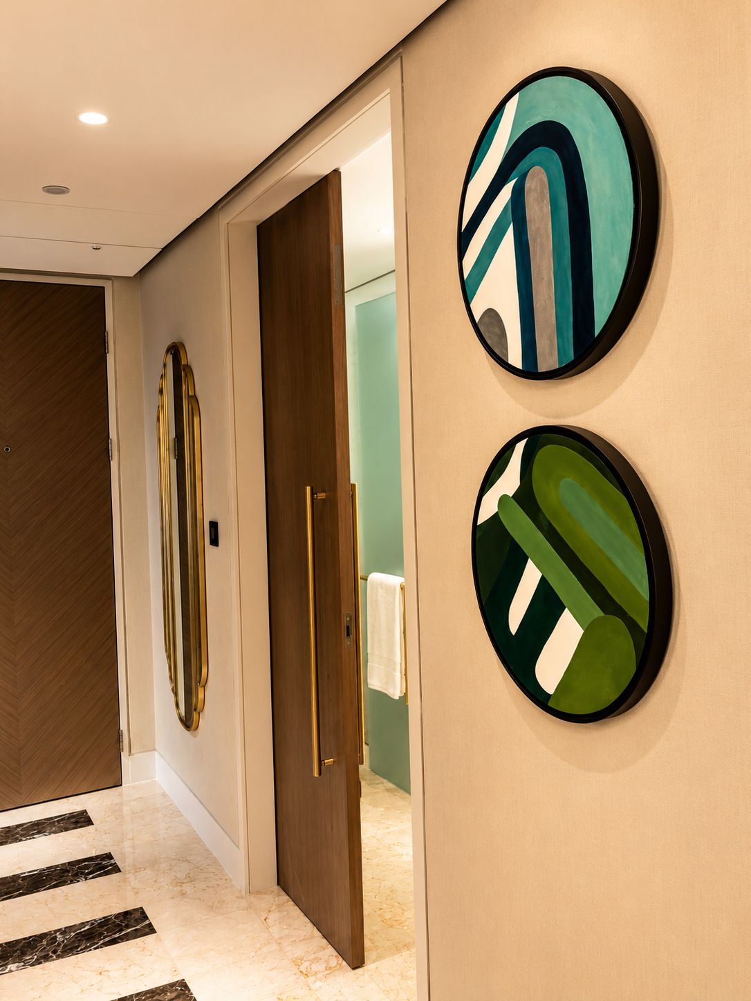 Waldorf Astoria Cairo commercial wall decor