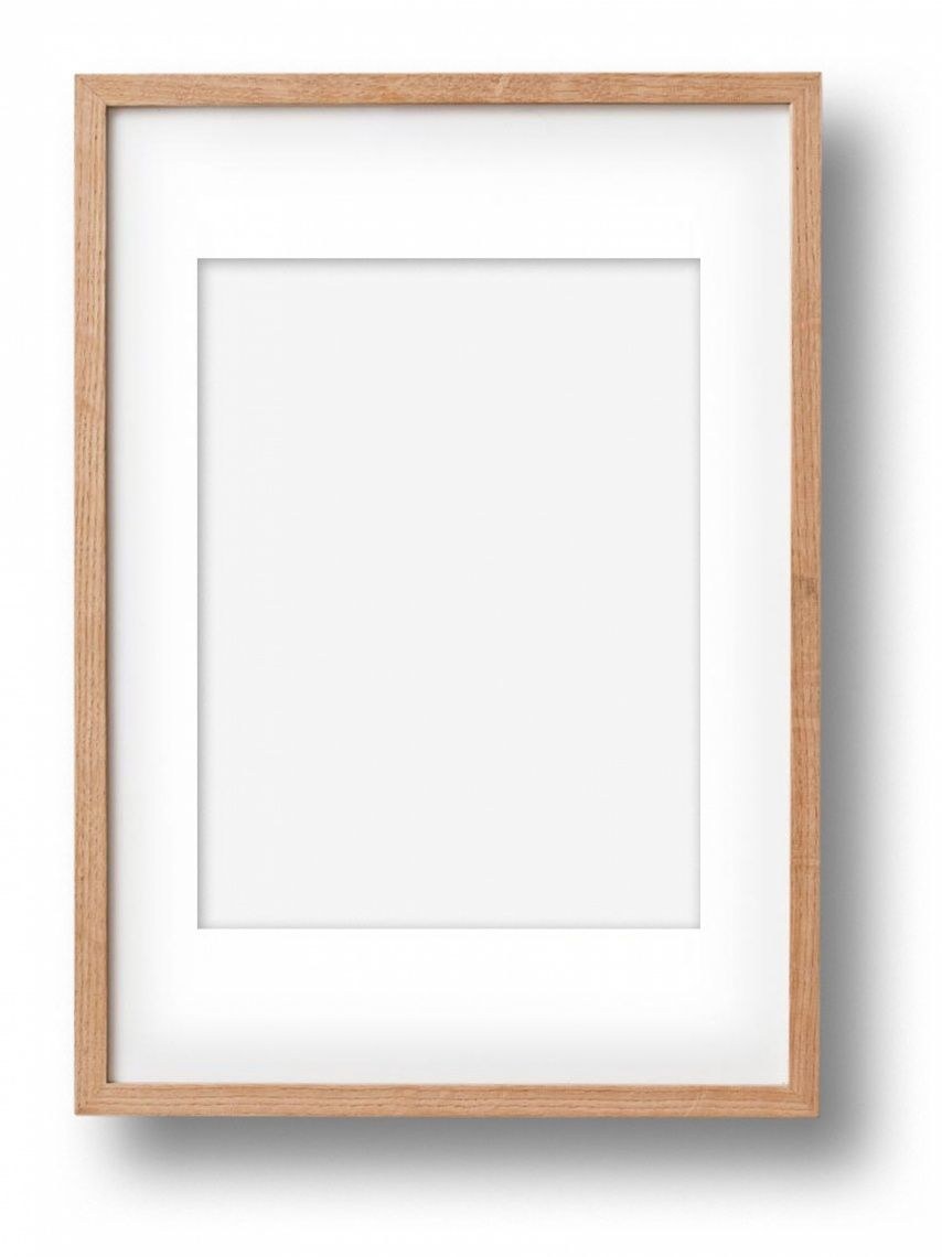 European oak frame photographed in our workshop